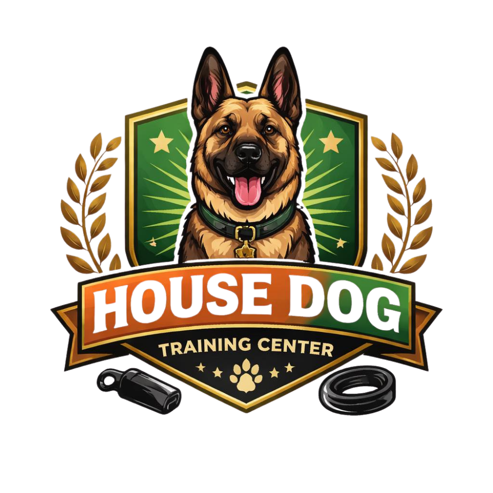 logo huan luyen cho house dog